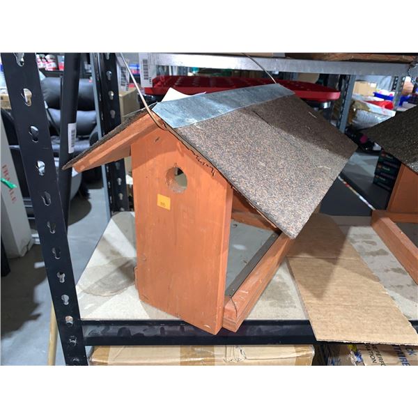 Locally Hand Crafted Hand Crafted Hanging Bird Feeder