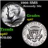 1966 SMS Kennedy Half Dollar 50c Grades sp67
