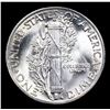 Image 3 : 1943-p Mercury Dime 10c Graded ms67+ BY SEGS
