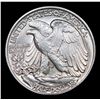 Image 3 : 1943-p Walking Liberty Half Dollar 50c Grades Choice Unc