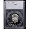 Image 2 : Proof 1972-s Silver Eisenhower Dollar $1 Graded pr69+ DCAM By SEGS