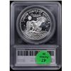 Image 3 : Proof 1972-s Silver Eisenhower Dollar $1 Graded pr69+ DCAM By SEGS