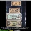 Image 1 : Page of 4 1940's Philippines Japanese WWII Occupation (JIM) 10 Centavos (CU), 50 Centavos (VF), 1942