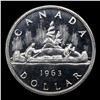 Image 3 : ***Auction Highlight*** 1963 Canada Dollar $1 Graded ms67 PL By SEGS (fc)