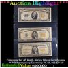 ***Auction Highlight*** Complete Set of North Africa Silver Certificates WWII Emergency Currency $1,