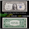 1935a $1 Blue Seal Silver Certificate Grades Choice CU