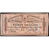 Image 2 : 1864 Confederate Thirty $30 interest Note  Grades Select CU