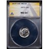 Image 2 : ANACS 1979-p Graded ms64 BY ANACS