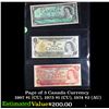 Page of 3 Canada Currency 1967 $1 (CU), 1973 $1 (CU), 1974 $2 (AU)