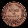 Image 3 : (1863) Army & Navy Civil War Token 1c Grades Select Unc BN