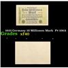1923 Germany 10 Millionen Mark  P# 106A Grades xf