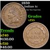 Image 1 : 1859 Indian Cent 1c Grades vf++