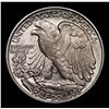 Image 3 : 1942-p Walking Liberty Half Dollar 50c Grades Choice+ Unc