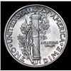 Image 3 : 1944-p Mercury Dime 10c Grades GEM+ Unc