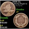 Image 1 : 1858 LL Flying Eagle Cent 1c Grades g+