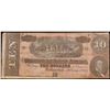Image 2 : 1864 $10 Confederate States Note, T68 Grades vf+