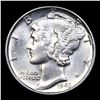Image 2 : 1943-p Mercury Dime 10c Grades GEM FSB