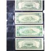 Image 3 : Page of US Currency 4x Silver Certificates 1934D $5, 1934 $10, 1953 $5, 1953 $10 VF/XF