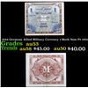 Image 1 : 1944 Germany Allied Military Currency 1 Mark Note P# 192a Grades Select AU
