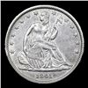 Image 2 : ***Auction Highlight*** 1841-p Seated Half Dollar 50c Graded Select Unc BY USCG (fc)