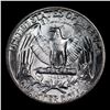 Image 3 : 1947-p Washington Quarter 25c Grades GEM Unc