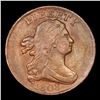 Image 2 : ***Auction Highlight*** 1808 Draped Bust Half Cent C-3 1/2c Graded Choice AU BY USCG (fc)