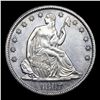 Image 2 : ***Auction Highlight*** 1867-p Seated Half Dollar 50c Graded Select+ Unc BY USCG (fc)