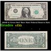 Image 1 : 1963B $1 Green Seal 'Barr Note' Federal Reserve Note  Grades vf++