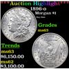 ***Auction Highlight*** 1896-o Morgan Dollar $1 Graded ms63 By SEGS (fc)
