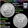 ***Auction Highlight*** 1903-s Morgan Dollar $1 Graded au58 BY SEGS (fc)