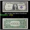 1957 $1 Blue Seal Silver Certificate  Grades vf++