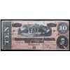 Image 2 : 1864 $10 Confederate Note, T68 Grades vf++