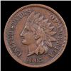Image 2 : 1865 Indian Cent 1c Grades Select AU