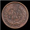 Image 3 : 1865 Indian Cent 1c Grades Select AU