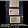 Image 1 : Page of 3 Germany 1920's Hyperinflation Notes 1923 1 million mark, 1923 3 Million Mark, 1923 10 Mill