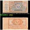 Image 1 : Military Payment Certificate (MPC) Series 472 10c Fr. M822 Grades vf+