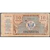 Image 2 : Military Payment Certificate (MPC) Series 472 10c Fr. M822 Grades vf+
