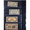 Image 2 : Page of 4 1940's Philippines Japanese WWII Occupation (JIM) 1 Centavo (CU), 5 Centavos(AU), 10 Centa