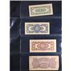 Image 3 : Page of 4 1940's Philippines Japanese WWII Occupation (JIM) 1 Centavo (CU), 5 Centavos(AU), 10 Centa