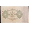 Image 3 : 1922 Germany 10,000 Mark "Vampire Note" Post-WWI Hyperinflation Currency P# 71 Grades Choice AU/BU S
