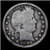 Image 2 : 1896-p Barber Quarter 25c Grades vg+