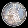 Image 2 : Proof ***Auction Highlight*** 1884 Seated Liberty Dime 10c Graded pr64 By SEGS (fc)