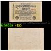 1923 Germany (Weimar) 10 Million Marks Post-WWI Hyperinflation Banknote P# 106a Grades vf++