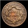 Image 3 : 1837 medium letters Coronet Head Large Cent 1c Grades f details