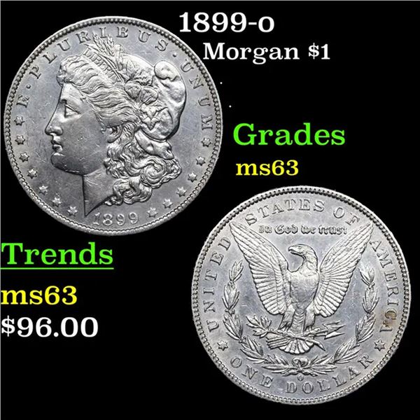 1899-o Morgan Dollar $1 Grades Select Unc