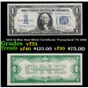 1934 $1 Blue Seal Silver Certificate "Funnyback" Fr-1606 Grades vf++