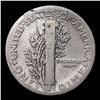 Image 3 : 1921-d Mercury Dime 10c Grades vg+