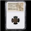 Image 2 : NGC Kingdom of Macedon Antigonus II Gonatas AE18 (3.68g) 277-239 BC obv. Athena rev. Pan and Trophy 