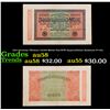 1923 Germany (Weimar) 20,000 Marks Post-WWI Hyperinflation Banknote P# 85a Grades Choice AU/BU Slide