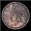 Image 2 : 1864 Union For Ever Civil War Token 1c Grades xf+